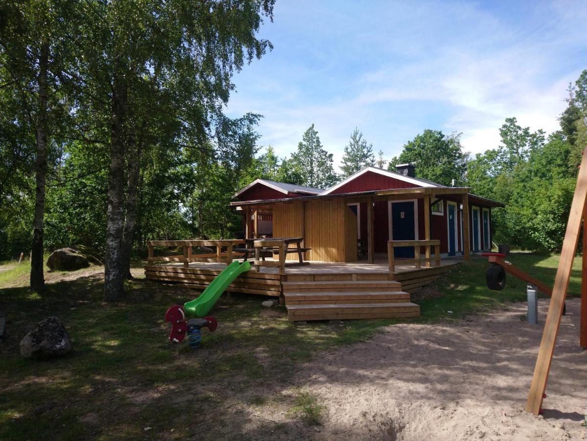 Stensjoe Camping Hotell Vastra Stensjo Eksteriør bilde